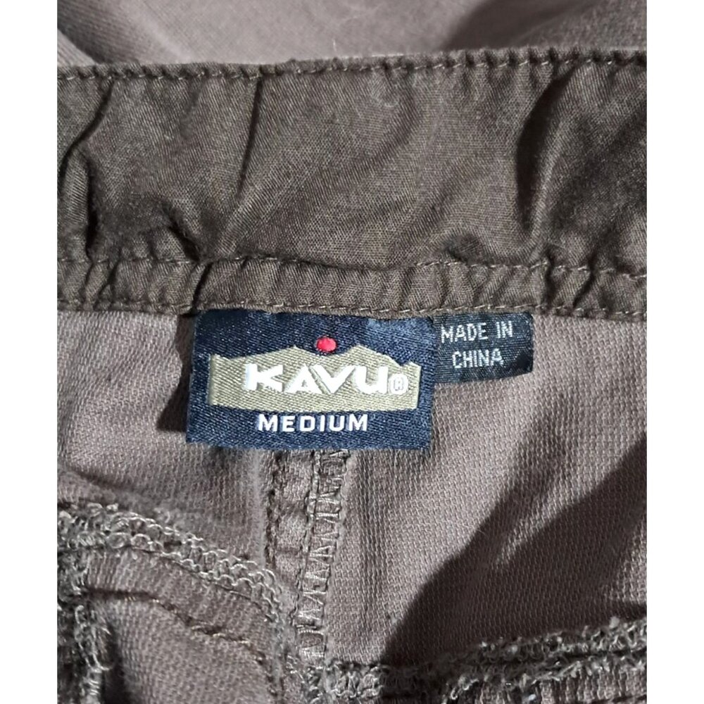 Kavu Convertible Pants Womens Size Medium Brown Hiking Walking - Picture 2 of 11
